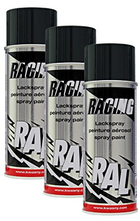 Lackspray Ral 9005 Tiefschwarz 400Ml Kwasny 288 144 Auto-K Racing 3X