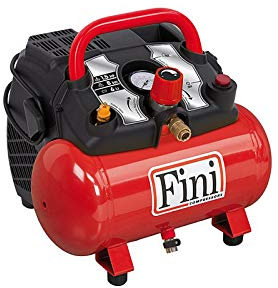 FINI ENERGY 6 COMPRESSORE ARIA PORTATILE ELETTRICO 6 LT 8 BAR MOTORE 1,5 HP 230V