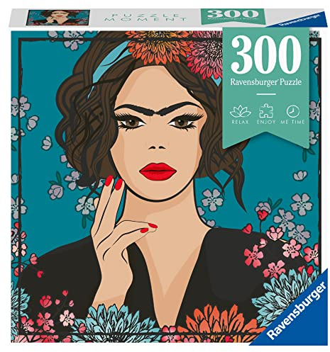 Ravensburger - Puzzle Frida per Adulti, 300 Pezzi, Collezione Puzzle Moments, Idea Regalo per Lei o Lui, 27x39 cm