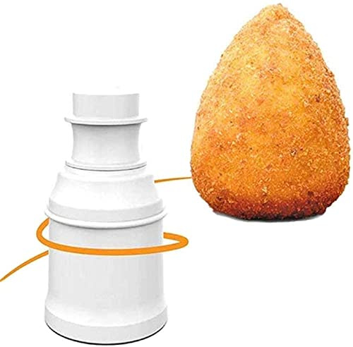 Moule à boules de riz et arancinis rond - Multifonction - Réutilisable - Moule à sushi - Fait à la main - Moule à bento (cône)