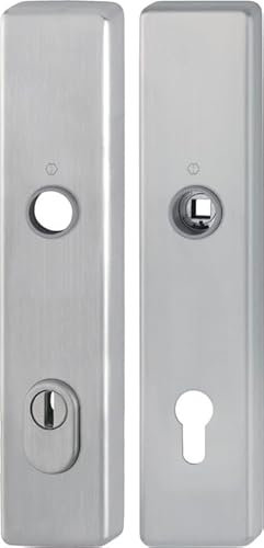 Langschildpaar E2222ZA/2210 ma F69 PZ 92mm HOPPE
