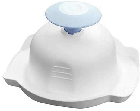 Jowxsx Mandolines Holder, Blue Food Safety Protector for Grater, Slicer, Peelers and Cutting