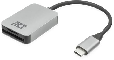 CT Lector de Tarjetas SD USB C, Compatible con USB C 3.0, Lector Universal de Tarjetas SD, Micro SD, Lector de Tarjetas USB Tipo C, SD 4.0 UHS-II - AC7056