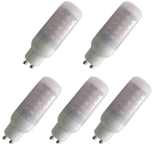 Aoxdi 5 Stück GU10 LED Lampe 7W, Warmweiß, LED Leuchtmittel