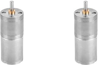 Hohes Drehmoment, 12 V Gleichstrom-Getriebemotor, Niedrige Drehzahl, Geräuscharm, Verschleißfest, 1000 U/min, GA25YN370, Bürsten-Gleichstrommotor, Spule aus Reinem Kupferdraht,