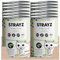 STRAYZ - Bio Katzenfutter nass - Huhn & Zucchini: Hoher Fleischanteil ohne Getreide und Zucker (12x400g)