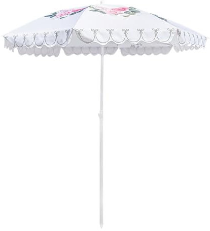 Sljovexity Sonnenschirm Marktschirm Sonnenschutz UPF 50+, Sonnenschirm Terrasse Neigbar, Balkonschirm Windfest Tragbar, Gartenschirm Tischschirm Höhenverstellbar, Strandschirm 200 Für Sonne
