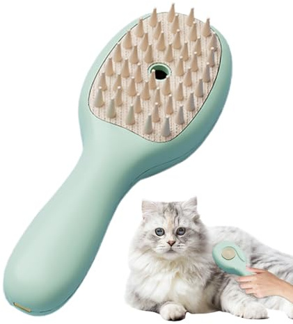 Spray pour chats avec brosse avec brumisation pour fourrure | Accessoires pour animaux domestiques, Peigne Remove, Vapeur Massage Spa pour chiens et petits animaux