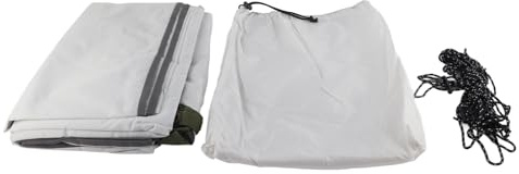 Cocoarm Vela D'ombra Parasole Tenda Ombreggiante Tendone Rettangolare 3x4m Poliestere Portatile Pieghabile con 4 Corde in Nylon 4m per Esterno Giardino Terrazzo Campeggio