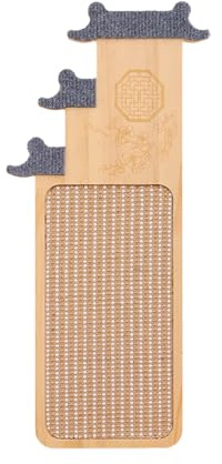 Tavola da grattare per gatti – Supporto da parete adesivo, tavole da grattare in sisal, design , vestibilità piccola e media, per casa, gatti, sala da pranzo, camera da
