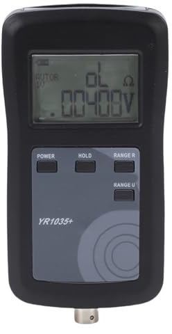 WALFRONT Digitaler Batterietester, 4-Draht-Wechselstrom-Sinusmessung für Genaue Innenwiderstands- und Spannungsprüfung für Lithium-Ionen- und NiMH-Batterien