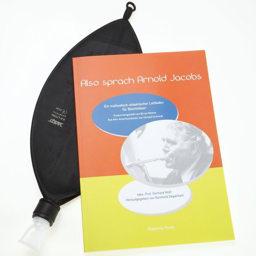 HAB & GUT - Kit Accessori per Strumenti a Fiato in Ottone - Sacchetto per il Respiro 6 L - Libro: Also parla Arnold Jacobs