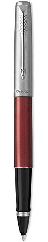 Parker Jotter Rollerball Pen | Kensington Red | Fine Point Black Ink | Gift Box