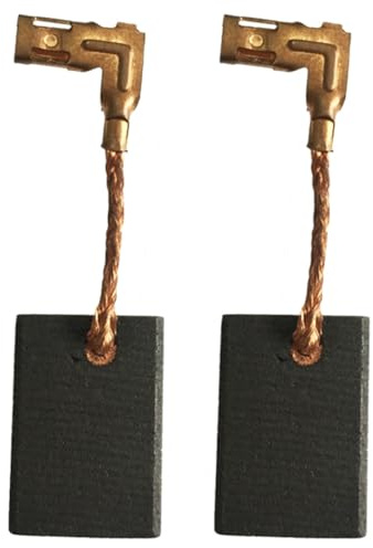 Juego de 2 escobillas de carbón para taladros Makita HR2230 HR2300 HR2350 HR2460 HR2460F HR2470 HR2470F HR2470F HR2470T HR2470FT HR2600 HR2601 HR2610