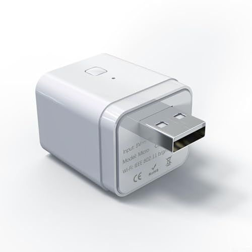 para Tuya 5V Adaptador Inteligente USB Inalámbrico Flexible y Portátil para Dispositivos USB Tipo A Compatible con -Alexa/-Google Home, Control de Aplicaciones, Control de Voz (1PCS)