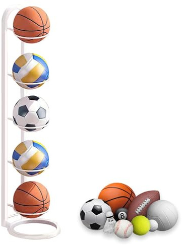 NUWIQ - Soporte para pelota de baloncesto (5 capas)