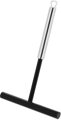 VICASKY Râteau à Galette Acier Inoxydable Ustensile de Cuisine Pratique Répartiteur de Pâte pour Galette et Crêpes Maison