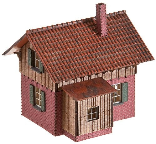 FALLER FA222156 - Bahnwärterhäuschen, Rot