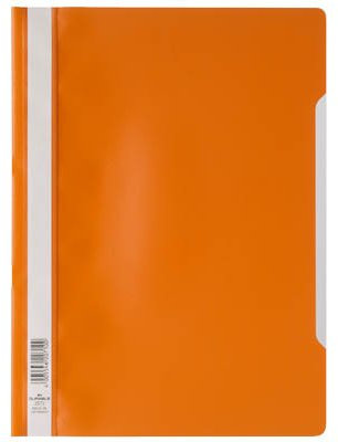 10 x Durable Schnellhefter / Sichthefter DIN A4 - orange