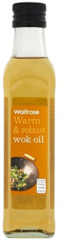 Waitrose - Aceite para wok (250 ml)