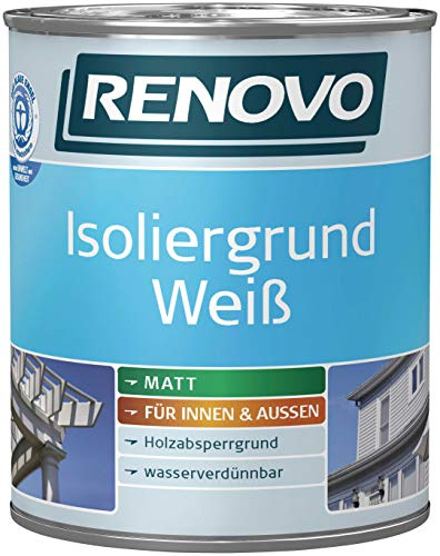 Isoliergrund Weiss Holz 2,5 L Renovo