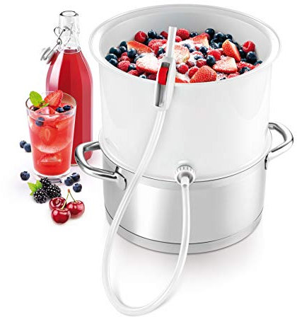 Tescoma 895250.00 Estrattore a Vapore, Plastica, Bianco, 28.4 x 16.9 x 28 cm