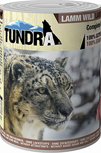 Tundra Kattfoder lamm & Wild – kornfritt våtfoder (6 x 400 g)