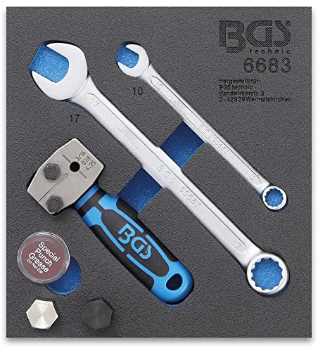 BGS 6683 | Werkstattwageneinlage 1/6: Bördelgerät | DIN 4,75 mm (3/16) | für Bremsleitungen | Bördelungen