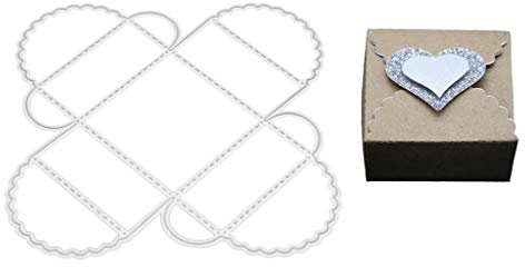 ECMQS 3D Geschenk Box Stanzmaschine Stanzschablone Prägeschablonen Stanzformen Schablonen Für Scrapbooking, Herstellung Von Karten, Albumdekoration, Bilderrahmen