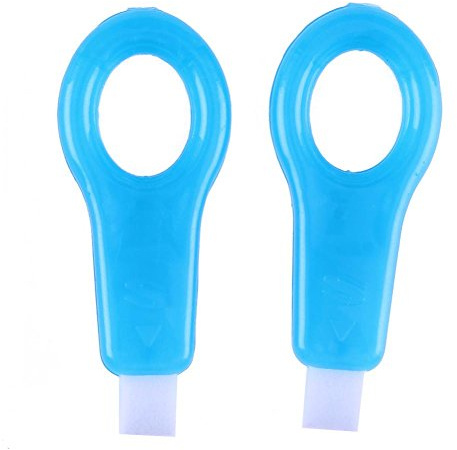 Akaddy 7pcs/Set Blue Cleaning Kit Teeth Whitening Polisher Stain Remover Tool