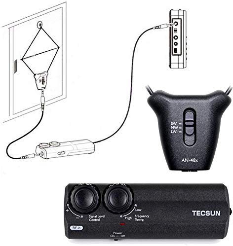 TECSUN AN-48X LOOP-ANTENNE VERLÄNGERT TRAGBAR 330012
