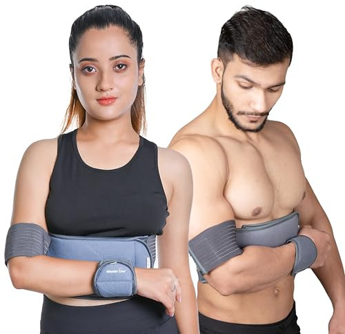 Wonder Care Linke rechte Schulter Wegfahrsperre Armschlinge Elastische Bandage für Schlüsselbein Luxation Schulterstabilisator Kompressionsbandage nach Rotatorenmanschettenoperation