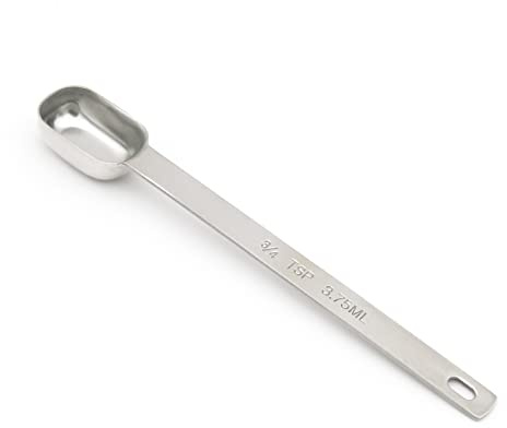 1PCS 3/4TSP(3.75ML) Measuring Spoon, Stainless Steel Long Handle Teaspoons