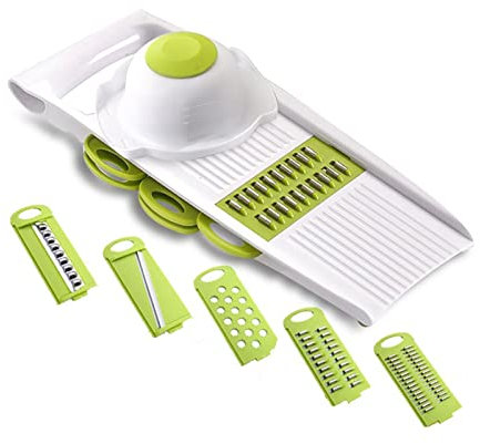 Fruit Vegetable Peelers Vegetable Cutter Grater for Vegetables Slicers Shredders Multi Slicer Peeler Carrot Fruit 6 in 1 Gadgets Vegetable Cutting Tools for Home Kitchen (Color : 1)