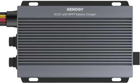 Renogy Chargeur de Batterie DC-DC 12V/24V IP67 50A avec MPPT, Chargeur de Batterie MPPT 50A DCDC, 720W, IP67