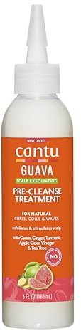 Cantu huvudskalningsbehandling som innehåller guava och använd före tvätt, 177 ml