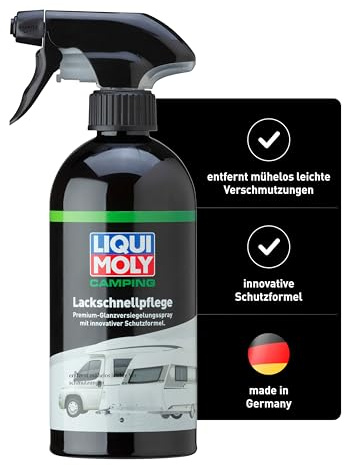 LIQUI MOLY Camping Lackschnellpflege | 500 ml | Reinigung / Pflege / Wartung | Art.-Nr.: 21811, farblos