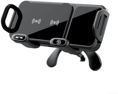 Smartphone & Pad Halter Schnellladung Auto Handyhalterung 2 in 1 Auto Rotierende Auto Ladegerät Halterung, 155x70x80mm