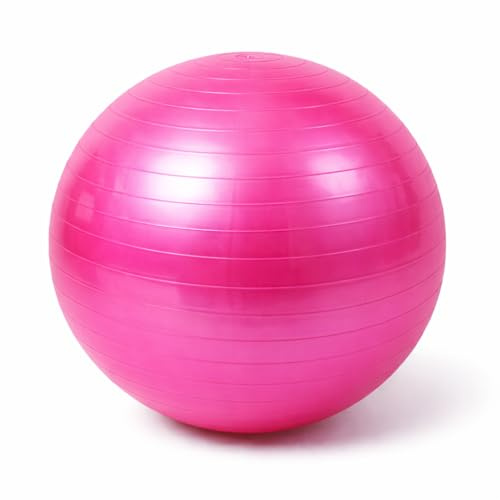 Pregnancy Ball for Exercise & Labor Support – Anti-Burst Birthing Ball with Pump – Yoga Stability Ball for Pregnancy, Core Strength & Postpartum Fitness – Non-Slip, Durable Gym Ball