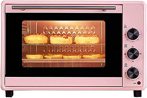 40L ugn elektrisk varmluftsugn, temperaturinställning 90-230℃, timer 60 minuter, 10 tillagningslägen