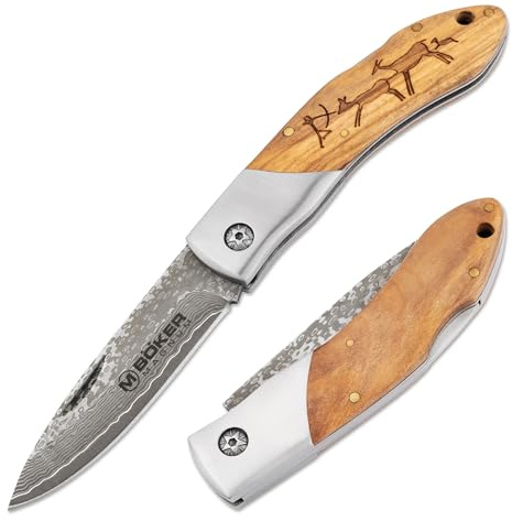 Magnum Taschenmesser Caveman Damast