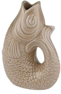 Gift Company 77034 Monsieur Carafon - Vase/Blumenvase - S - Sandstone, 1,2 Liter - 17x10x24,3cm