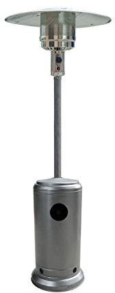 Fungo Riscaldante per Esterno Stufa per Giardino in Acciaio A Gas Butano Calore per Bar Ristorante Albergo
