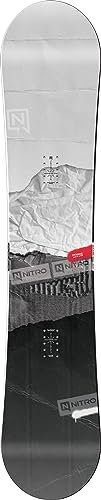 Nitro Snowboards Herren Prime RAW Wide Board´24, Allmountainboard, Directional, Flat-Out Rocker, All-Terrain, Wide, für große Füße