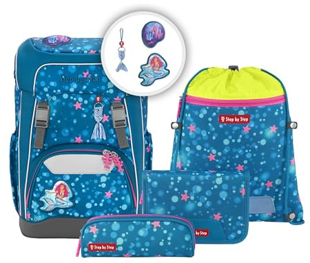 Step by Step Giant Schulranzen-Set 5-teilig Mermaid Lola