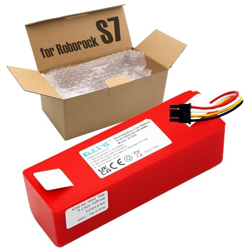 BLESYS 6900mAh Batteria per Roborock S5/S5 Max/S6/S6 MaxV/S50/S502-00 Batteria Sostitutiva per XiaoMi Robot Aspirapolvere [14.4V 99.36Wh]