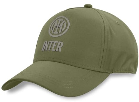 Inter - Cappellino da Baseball - Collezione Everyday Design per Tifosi nerazzurri Accessorio Ufficiale e Resistente - Prodotto Ufficiale, Verde Scuro