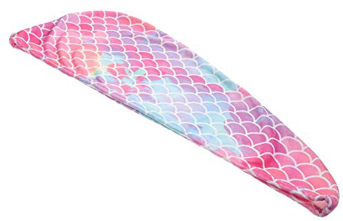 Beaupretty 1 Satz Bedruckte Kappe Für Trockenes Haar Haartuch Mikrofasertuch Handtuch Würfelunterlage Photostickomni Haarwickel Für Frauen Nasses Haar Wickeltuch Zum Trocknen Von Haaren 2st