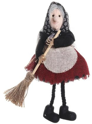 divuukyi Hanged Apron Witch Shape Hanging Figure For Doorway Halloween Themed Festives Accessories Indoor Outdoor Decoration
