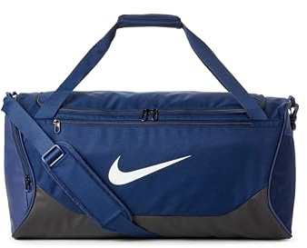Nike Brasilia Duffel (Small), Midnight Navy/Black/White, MISC